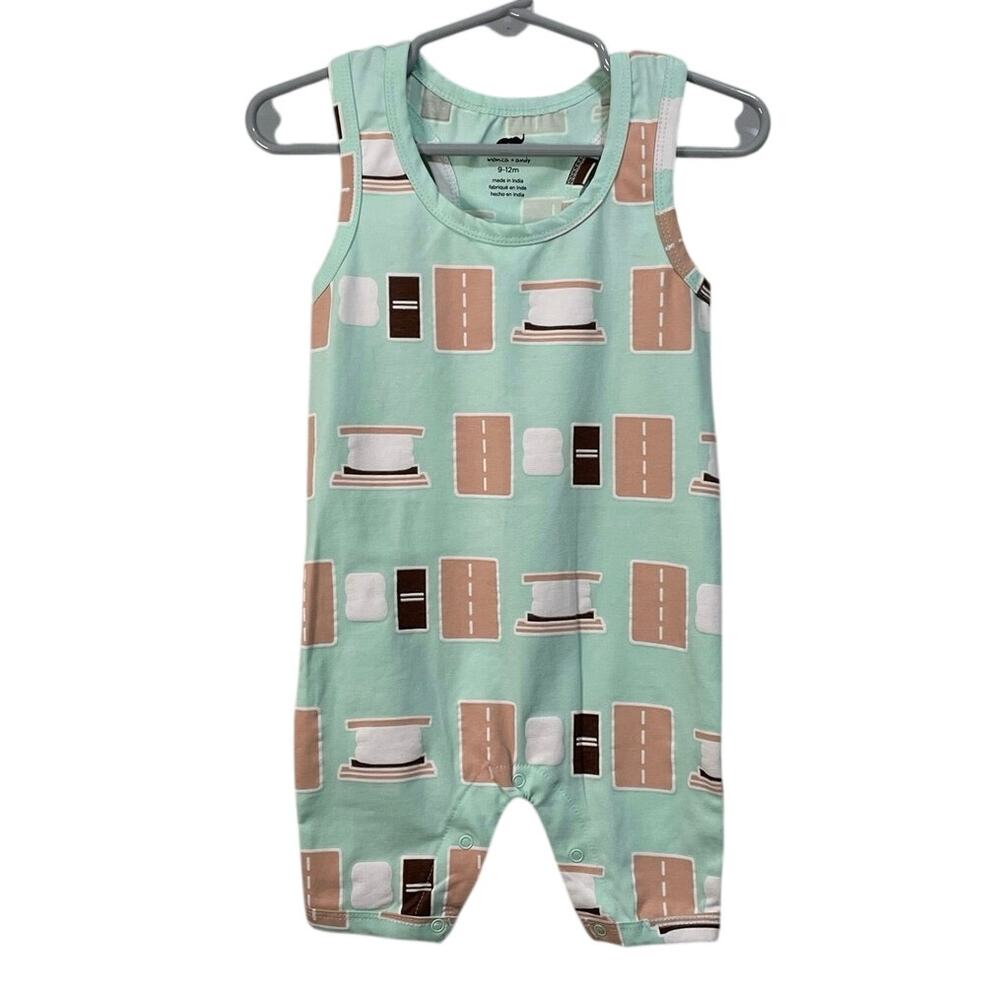 Monica & Andy 9-12 Month S’mores Romper
